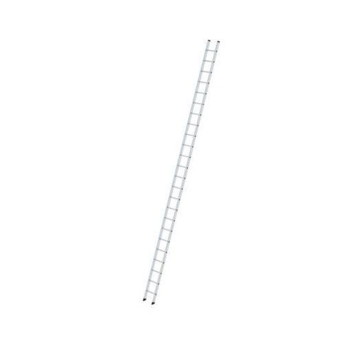 Munk® Sprossen-Anlegeleiter, Aluminium, Traglast 150 kg, Sprossenabstand 280 mm, B 350 mm, 24 Sprossen