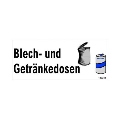 Selbstklebe-Etiketten "Blechdosen"