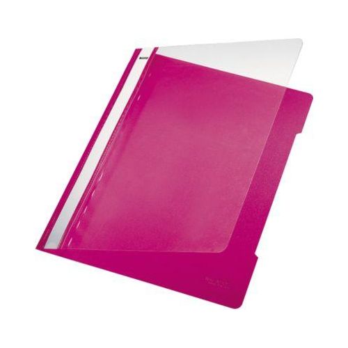 LEITZ® Schnellhefter 4191, DIN A4, PVC, 25 Stück, fuchsia