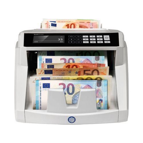 Banknotenzähl- und Prüfgerät Safescan 2465-S, vollautomatische Wert-und Stückzählung