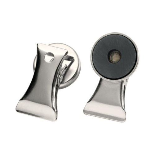 Magnete mit Dokumentenklemme, 2 Stück
