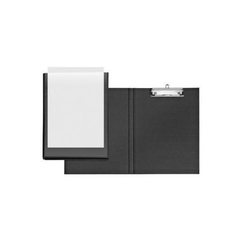 VELOFLEX® Klemmmappe, DIN A4, Kunststoff, mit Hängeöse, mit Einstecktasche, schwarz