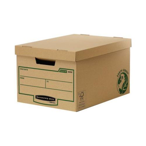 Archivbox Bankers Box® Earth, passend für 5 Archivschachteln, 100 % Recycling-Karton, 10 Stück