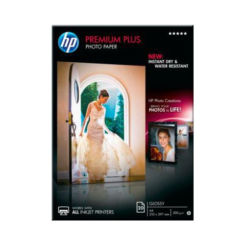 Fotopapier HP Premium Plus, glänzend, DIN A4, 20 Blatt