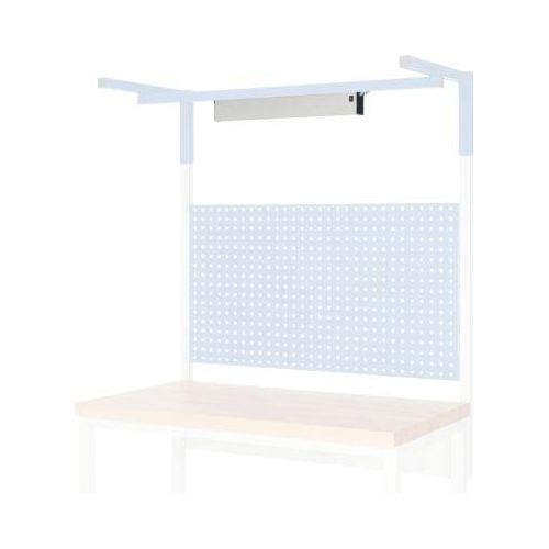 Rau LED-Arbeitsplatzleuchte für höhenverstellbare Arbeitsplatzsysteme Serie E, IP20, 25 W, 3112 Lumen, 4000 K, B 1188 x T 36 x H 50 mm