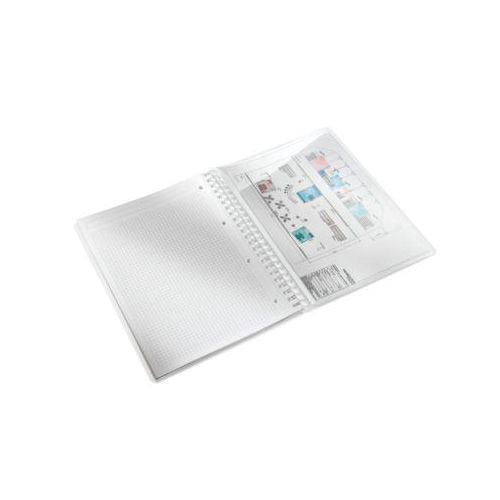 LEITZ Notizbuch WOW 4638, DIN A4, kariert, pink