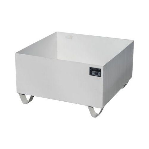 Bauer Auffangwanne VAW-1, L 800 B x 800 x H 465 mm, bis 210 l, Edelstahl, unterfahrbar