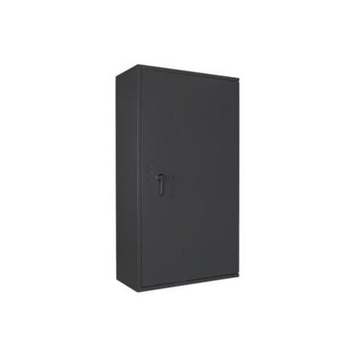 Tresor Lyra 18, Klasse 0 nach EN 1143-1, 341 l, Türanschlag rechts, Doppelbartschloss, 4 Fachböden, B 850 x T 420 x H 1550 mm, graphitgrau RAL 7024