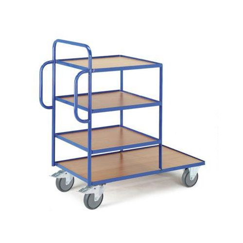 Kommissionierwagen mit 4 Etagen