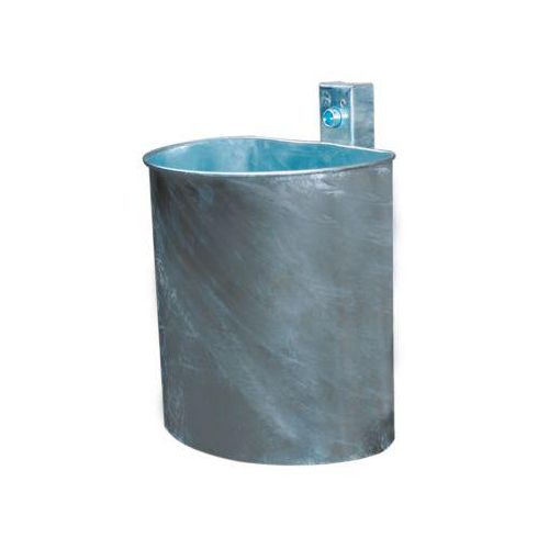 Abfallbehälter, ungelocht, verzinkt