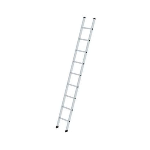 Munk® Sprossen-Anlegeleiter, Aluminium, Traglast 150 kg, Sprossenabstand 280 mm, B 350 mm, 9 Sprossen