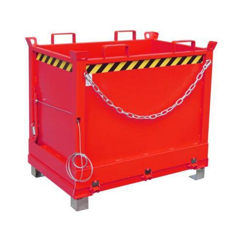 Klappbodenbehälter FB 750, rot