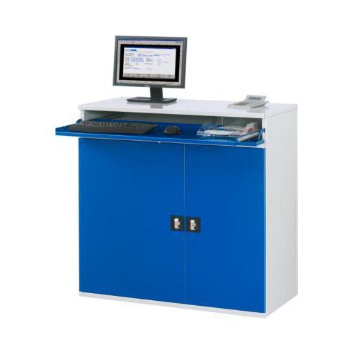 Computer-Schrank Typ 1100T-M60, B 1100 x T 520 x H 1060 mm, stationär