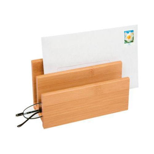 Wedo Briefständer Bambus, 2 Fächer, sehr stabil