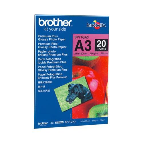 brother Foto-Papier Innobella Premium, DIN A3, 20 Blatt