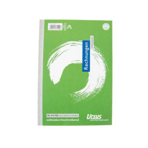 Format Rechnungsbuch A5 3x40 hoch