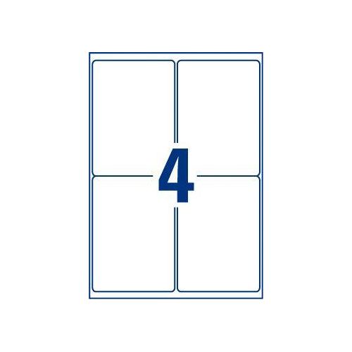 AVERY® Zweckform Versandetiketten, 99,1 x 143,5 mm, 300 Blatt, weiß