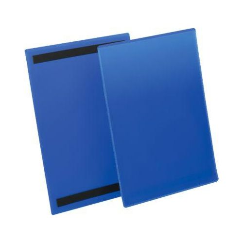 Etiketten- und Kennzeichnungstaschen B 210 x H 297 mm (A4 hoch), 50 Stück, blau