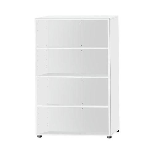 Schäfer Shop Select Regal, 4 OH, B 800 x T 420 x H 1514 mm, weiß