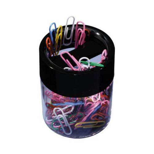 Klammernspender, magnetisch, inkl. Büroklammern