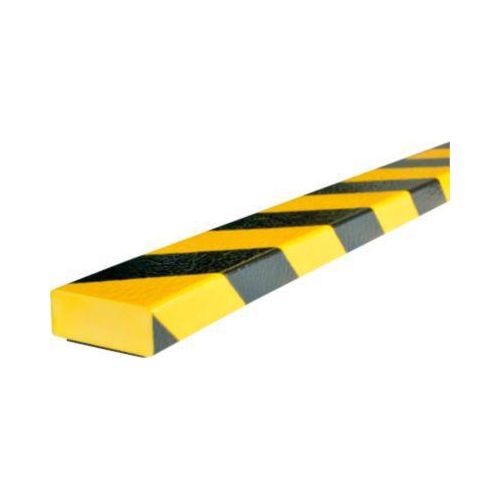 Flächenschutz Typ D, 1-m-Stück, gelb/schwarz, magnetisch