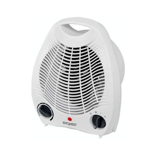 Heizlüfter exquisit HL 32025 we, 1000/2000 W, 2 Stufen, Tragegriff, B 215 x T 130 x H 260 mm, weiß