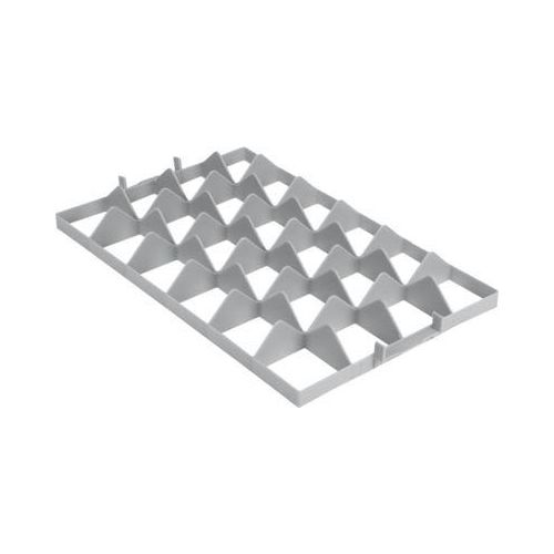 Fachwerkeinsatz FW 1192-2 oben, PE-HD, grau