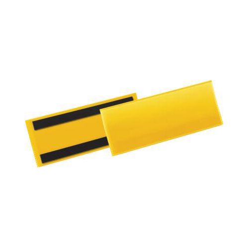 Etiketten- und Kennzeichnungstaschen B 210 x H 74 mm, 50 Stück, gelb