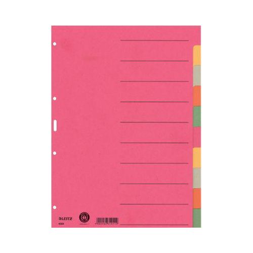 LEITZ® Register Blanko, 8 Taben, zur freien Verwendung, einzeln