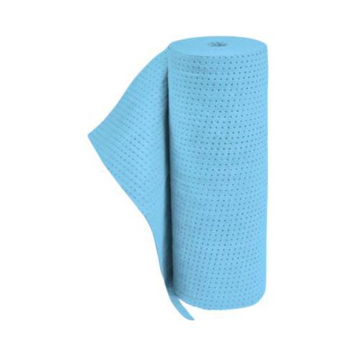 Bindemittel FIRST heavy, besonders ölbindend, L 40000 x B 400 mm, blau, 2 Stück