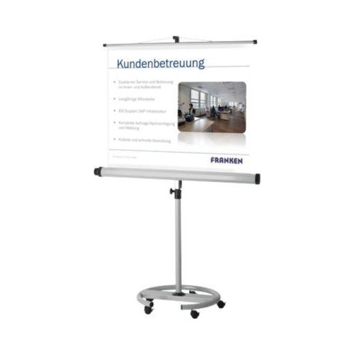 Mobile Stativleinwand Franken Pro, 1500 x 1500 mm