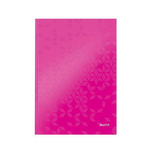 LEITZ Notizbuch WOW 4626, DIN A4, kariert, pink
