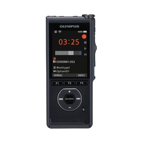 Diktiergerät Olympus DS-9500 Premium Kit, Wi-Fi/WLAN, 2-Stereo-Mikrofone, 2,4 TFT-Farbdisplay