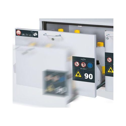 Soft-Close-Funktion, für asecos Sicherheitsschränke der UB90 und UB 30 Serie, mitbestellen bei Auftragserteilung