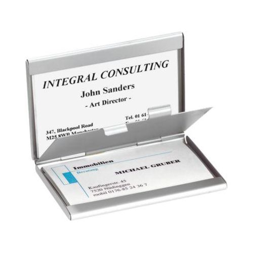 Visitenkarten-Etui sigel® Twin