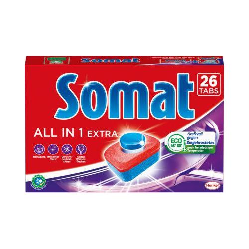 Somat Spülmaschinentabs All in 1 Extra, 26 Stück