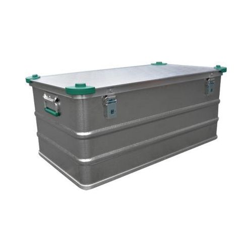 Maxi-Box, Leichtmetall, mit Stapelecken, 135 l