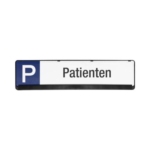 Parkplatzschild, Patienten