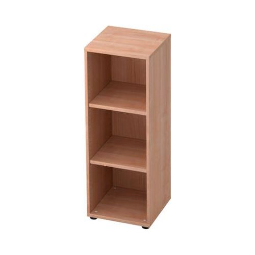 Regal TOPAS LINE, 3 Ordnerhöhen, B 400 mm, Nussbaum