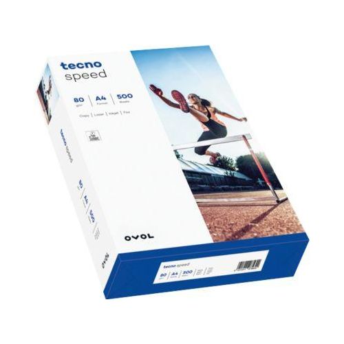 Kopierpapier tecno speed, DIN A4, 80 g/m², weiß, 5000 Blatt