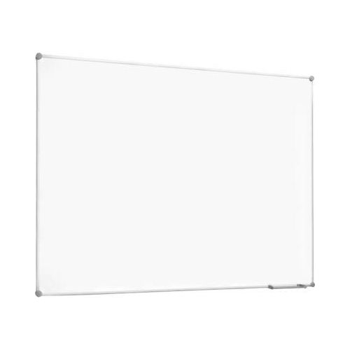 Whiteboard 2000 MAULpro, weiß kunststoffbeschichtet, Rahmen platingrau, 1200 x 1800 mm