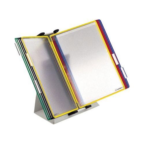 Tischständer + 10 Tafeln A4, farbsortiert