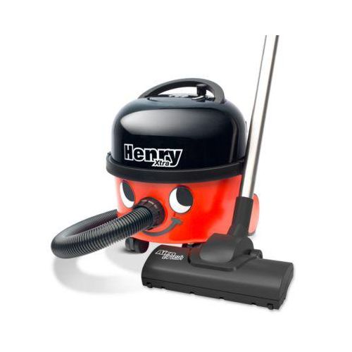 Staubsauger HENRY Xtra, 620 W, Dauer-Luftfilter, 6 l Volumen, inkl. Zubehör, rot