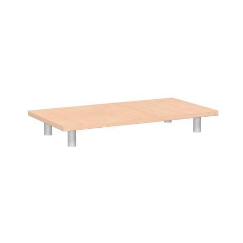 Aufsatzplatte PALENQUE, für Schrank B 800 mm, B 800 x T 400 x H 105 mm, Buche