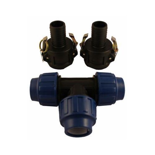 IBC Tankverbinder, Set für 2 Tanks, Erweiterung DN 40