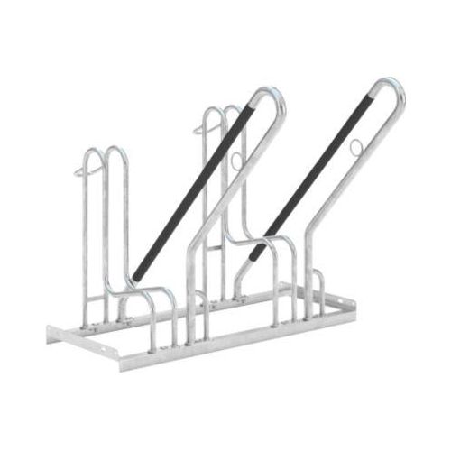 Anlehnparker WSM 4702 XBF, 1-seitig, für Reifen bis 64 mm, 2 Stellplätze, B 1000 x T 850 x H 845 mm