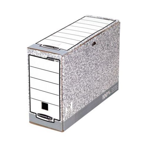 Fellowes Archivschachtel Bankers Box®, f. DIN A4, Füllhöhe 100 mm, 10 Stück