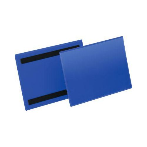 Etiketten- und Kennzeichnungstaschen B 210 x H 148 mm (A5 quer), 50 Stück, blau