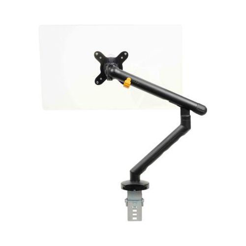 Monitorarm BakkerElkhuizen BE Flexible, für 1 Monitor, bis 10 kg, dreh-, neig- und schwenkbar, 80 mm Klemmweite, VESA-komaptibel, ergonomisch, Höhenverstellbar von 170 bis 582 mm, schwarz