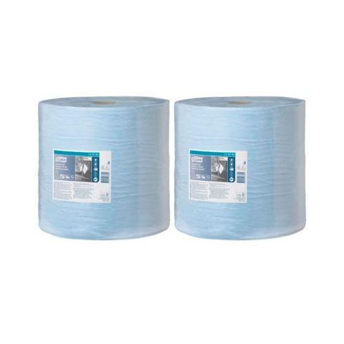 Tork Reinigungstücher, 3-lagig, TAD-Papierqualität, 370 x 340 mm je Blatt, blau, 2 Rollen